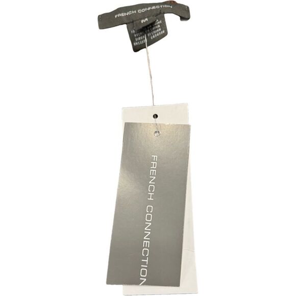 NWT French Connection Baby Soft Puf sleeve Bodycon dress Medium MSRP $187 - Picture 9 of 9